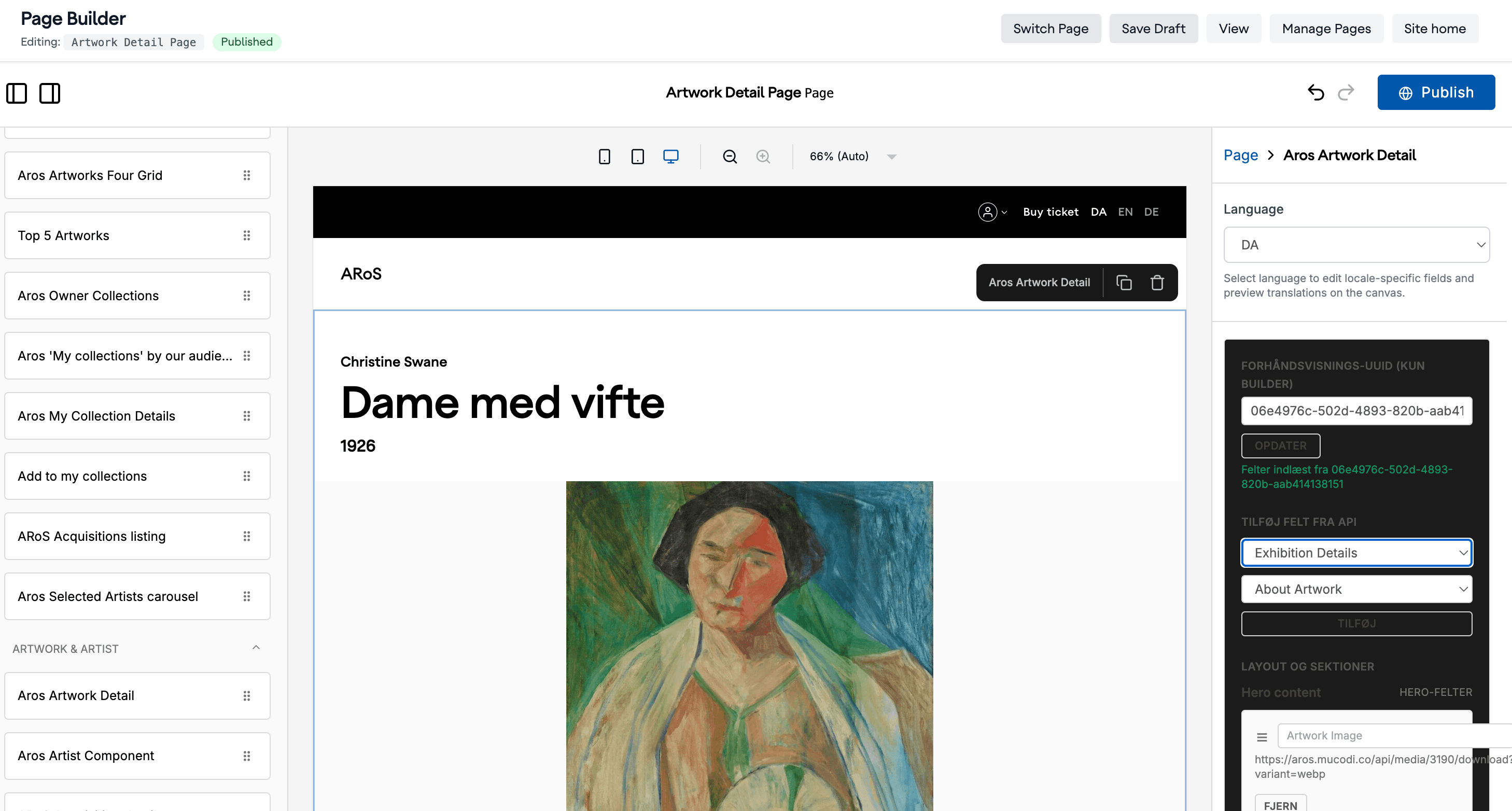 Powerful CMS editor
